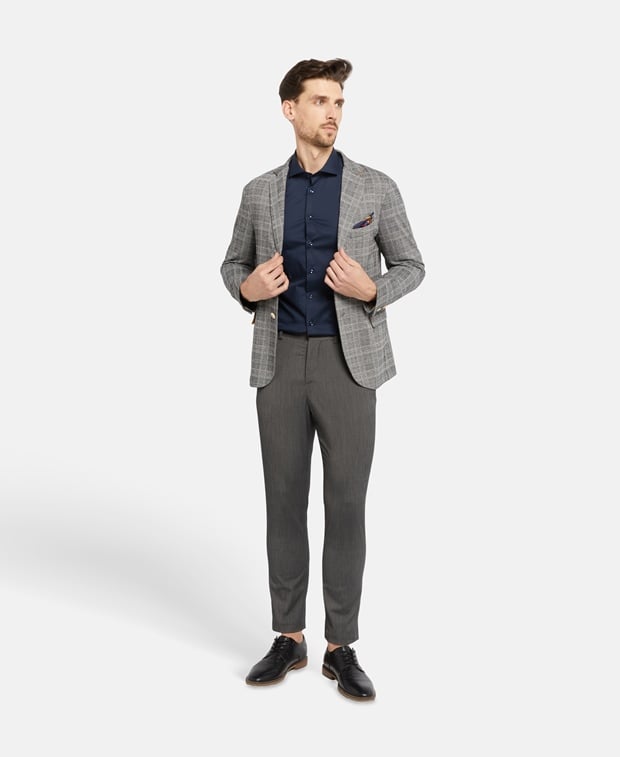 Langarmhemd - Slim Fit