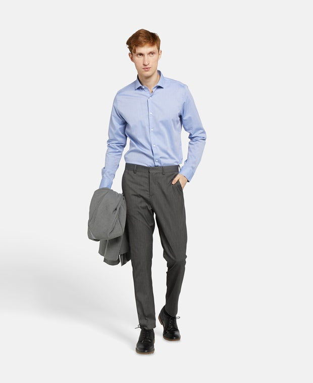 Langarmhemd - Slim Fit