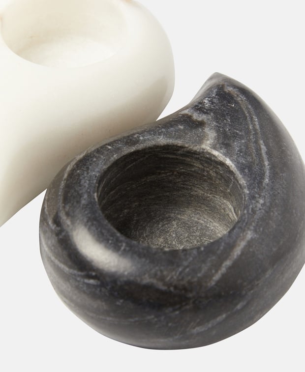 Teelichthalter, 2-tlg.