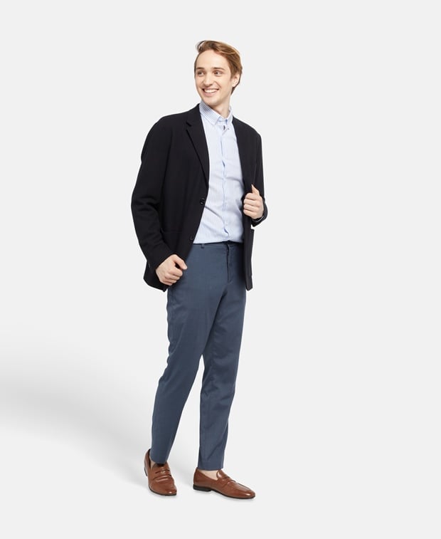 Langarmhemd - Slim Fit