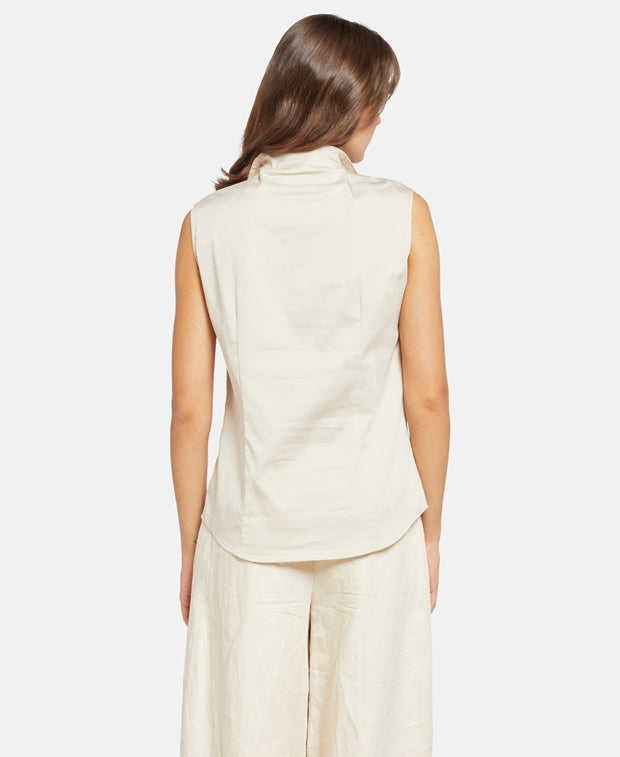 Ärmellose Bluse