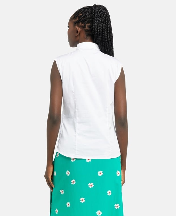 Ärmellose Bluse