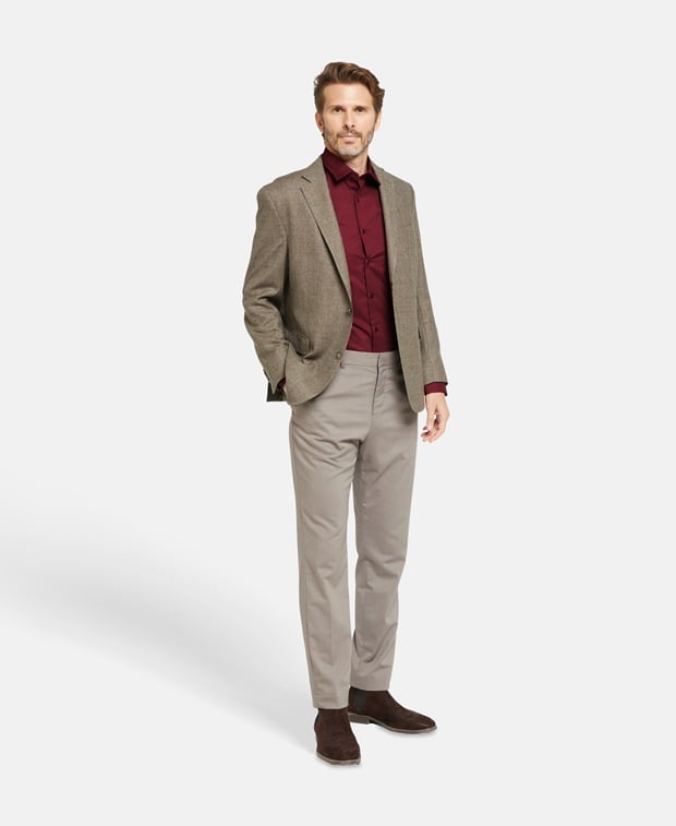 Langarmhemd - Slim Fit