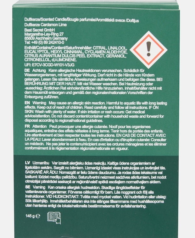 Duftkerze Cardamon Lime