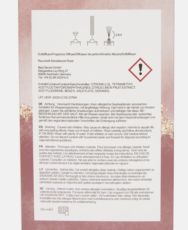 Raumduft Sandalwood Rose