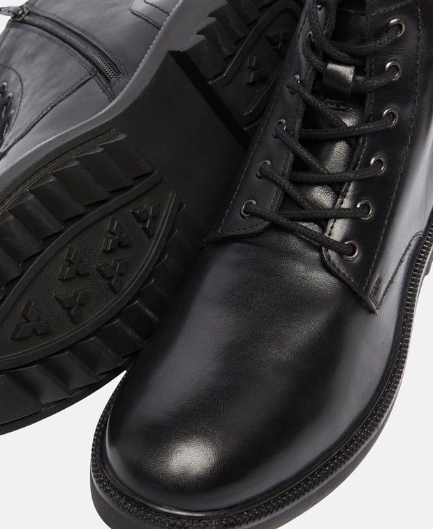 COW CRUST Schnürstiefeletten