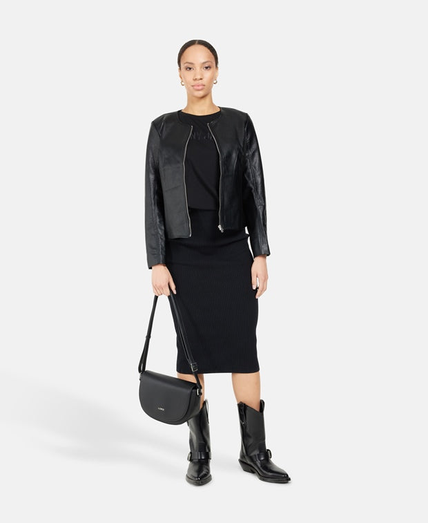 Kunstleder Jacke