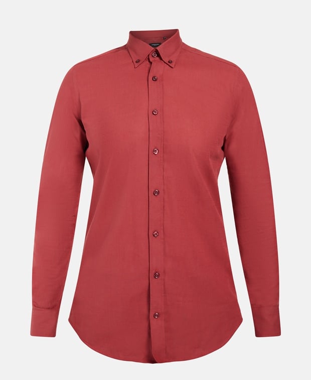 Langarmhemd - Slim Fit