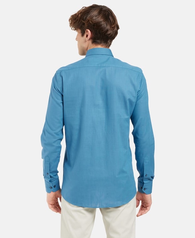Langarmhemd - Slim Fit