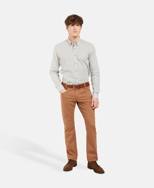 Langarmhemd - Slim Fit