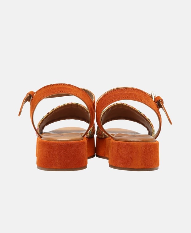 Plateau-Sandalen