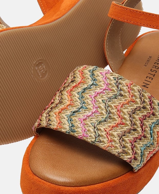 Plateau-Sandalen
