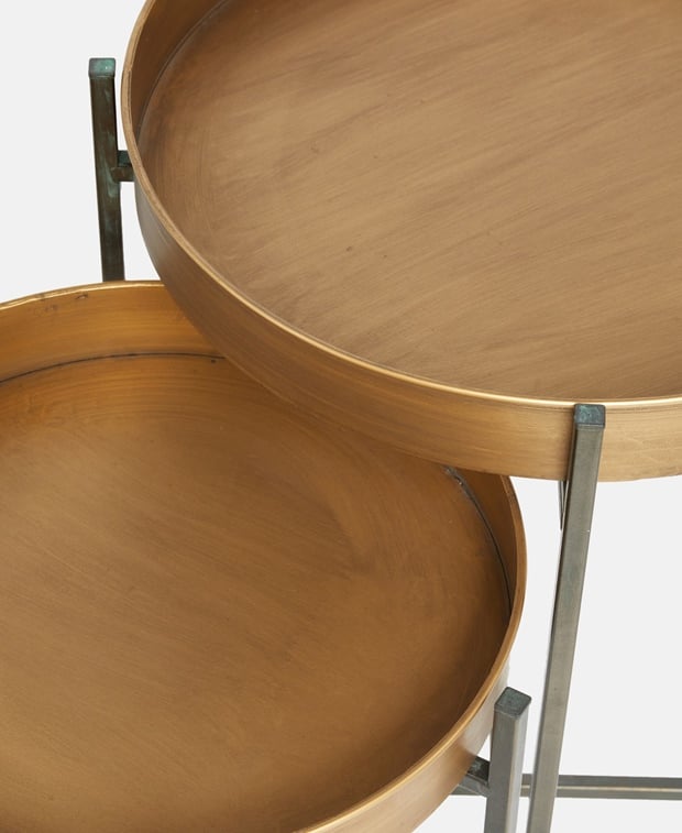 Beistelltisch, 2-tlg.