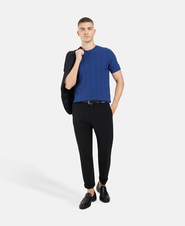 Kurzarmpullover