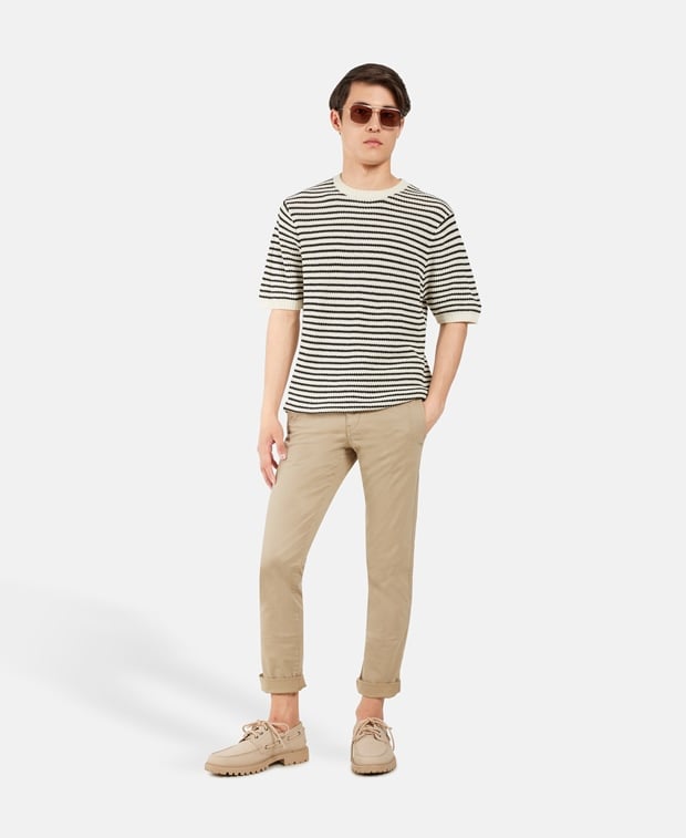 Kurzarmpullover