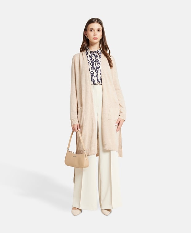 Kaschmir-Strickjacke