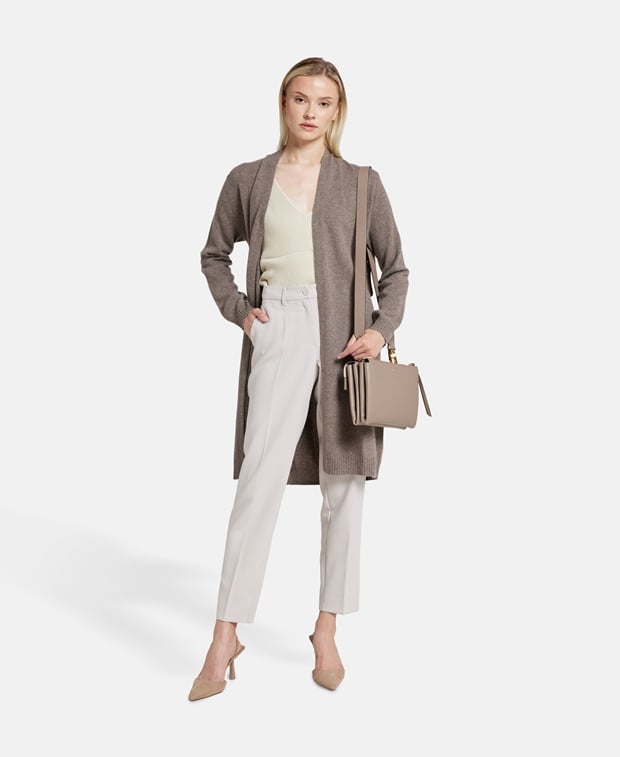 Kaschmir-Strickjacke