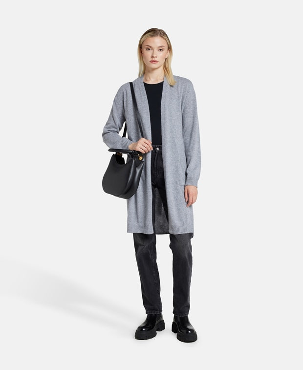 Kaschmir-Strickjacke