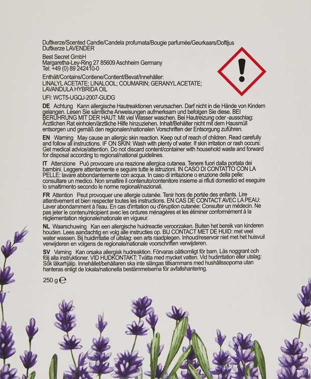 Duftkerze Lavender