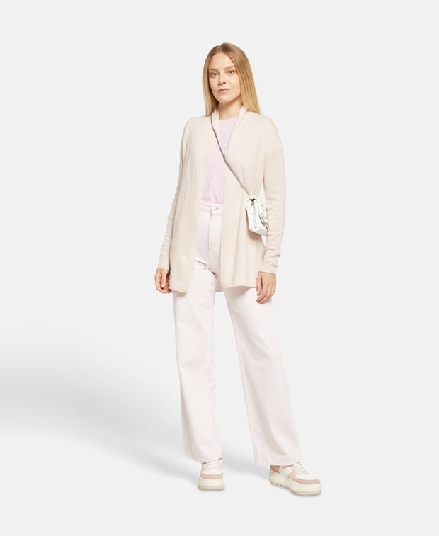 Kaschmir-Strickjacke