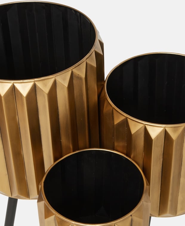 Blumentopf-Set, 3tlg.