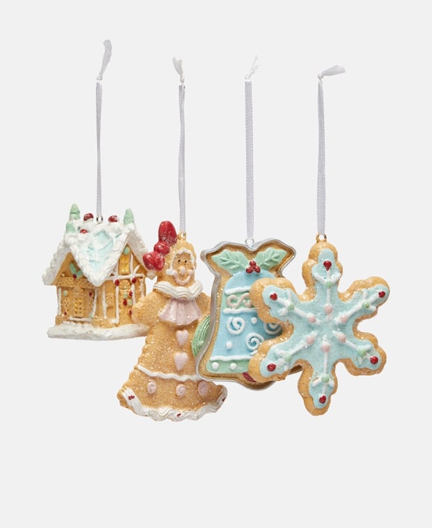 Deko-Anhänger, 4er Set