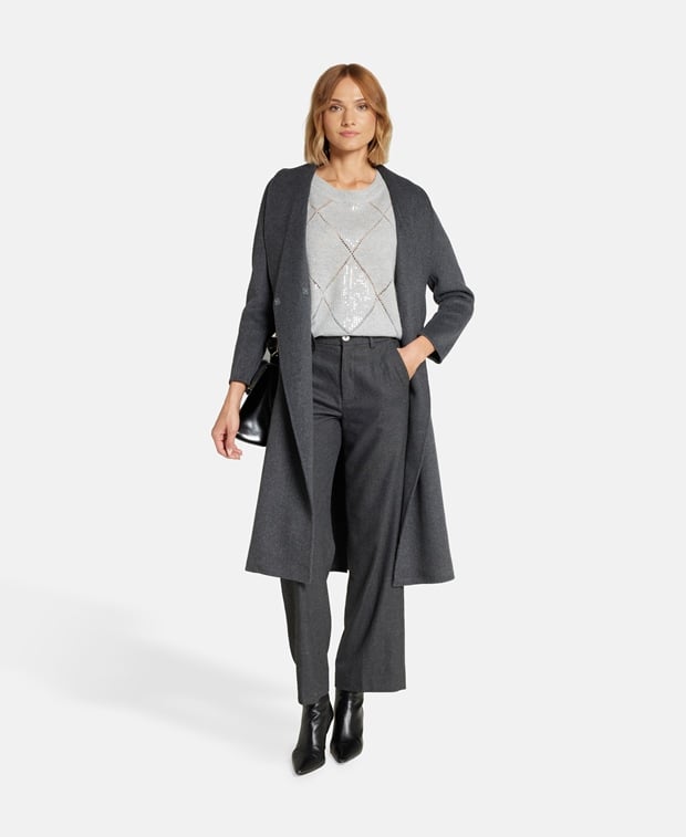 Langarmpullover