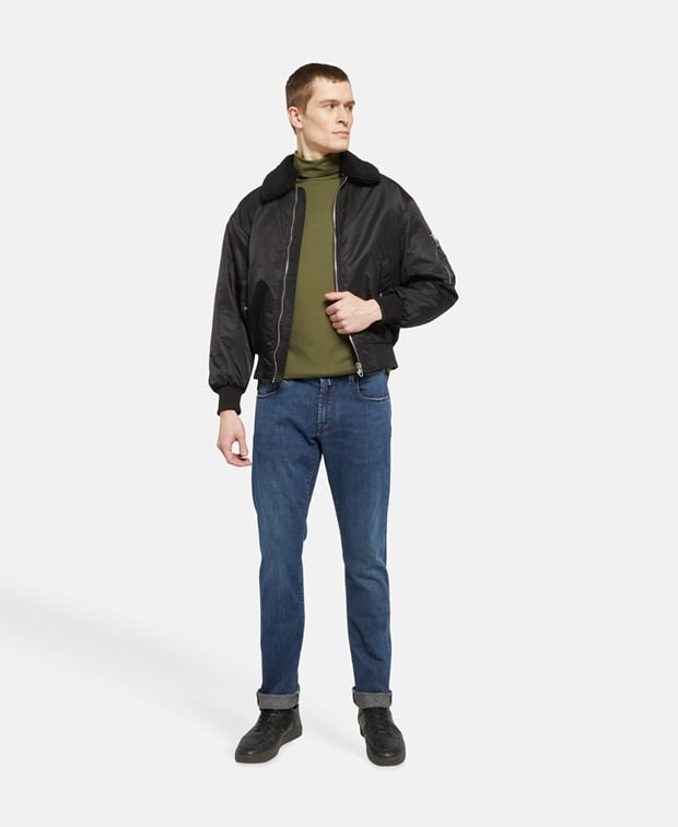 Rollkragen-Top, 2er-Set