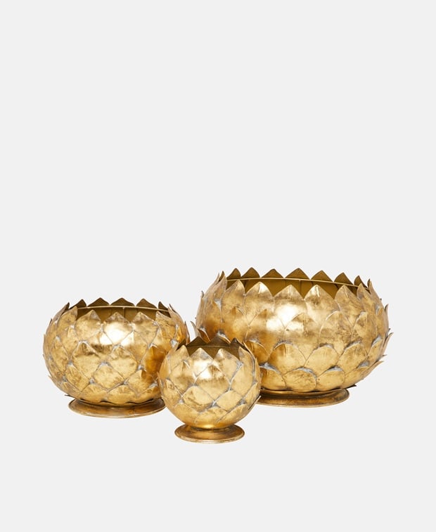 Blumentopf-Set, 3tlg.