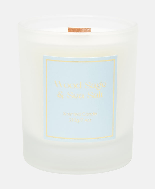 Duftkerze Wood Sage & Sea Salt