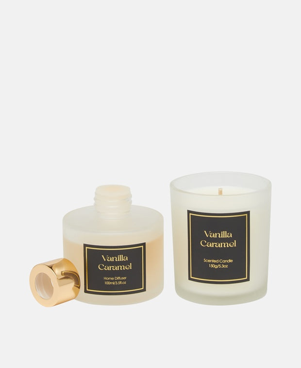 Raumduft und Duftkerze Vanilla Caramel