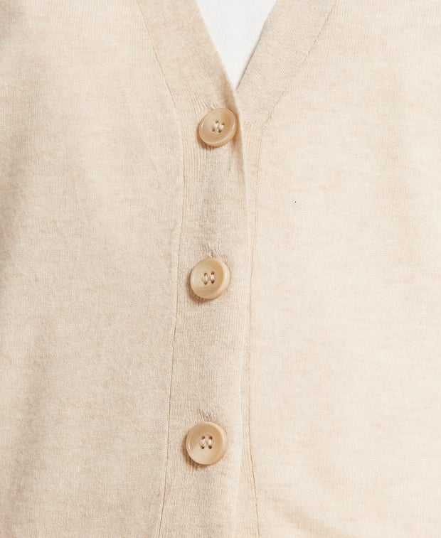 Kaschmir-Strickjacke