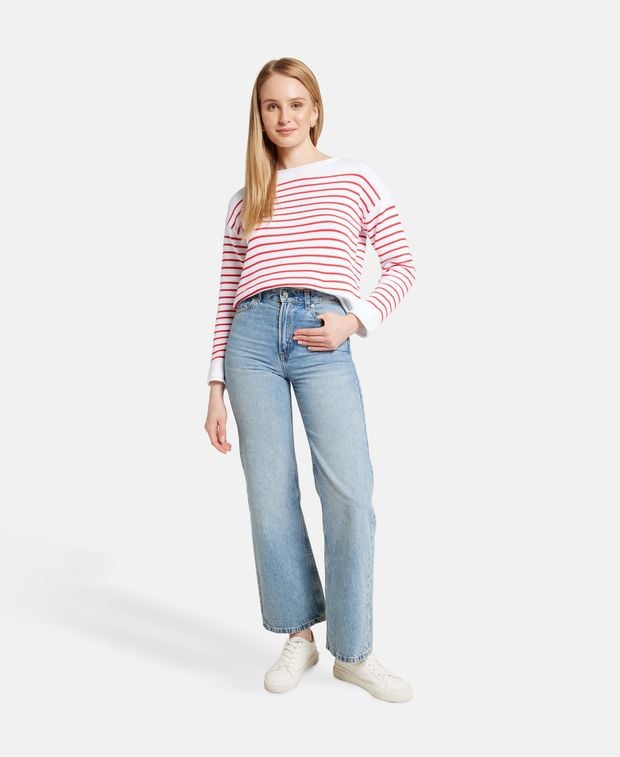 Langarmpullover