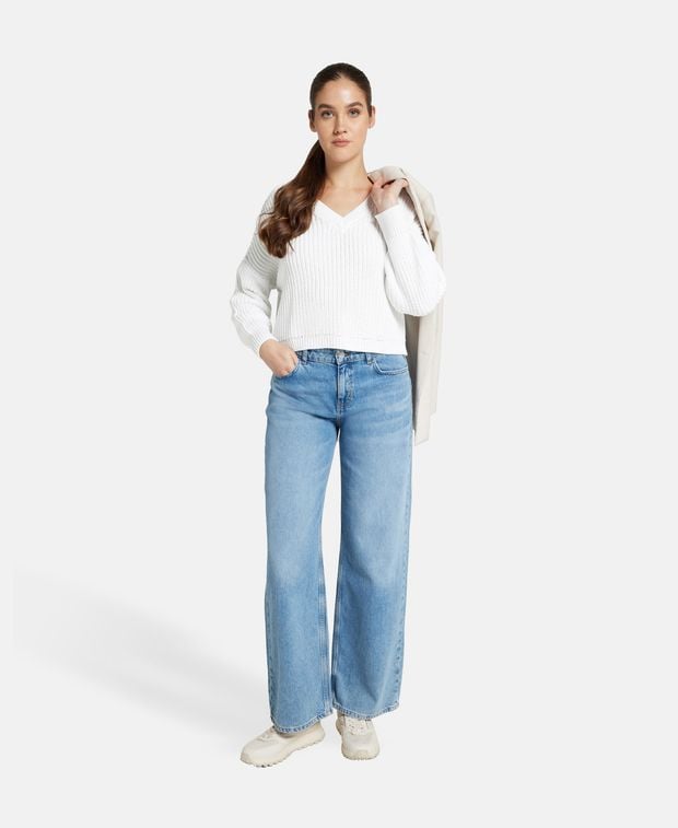 Langarmpullover