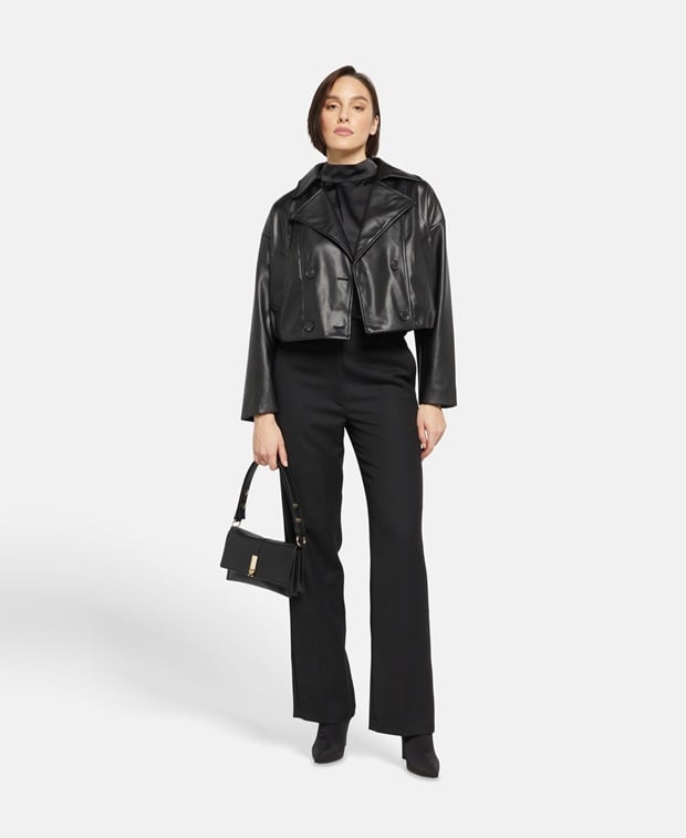 Kunstleder Jacke