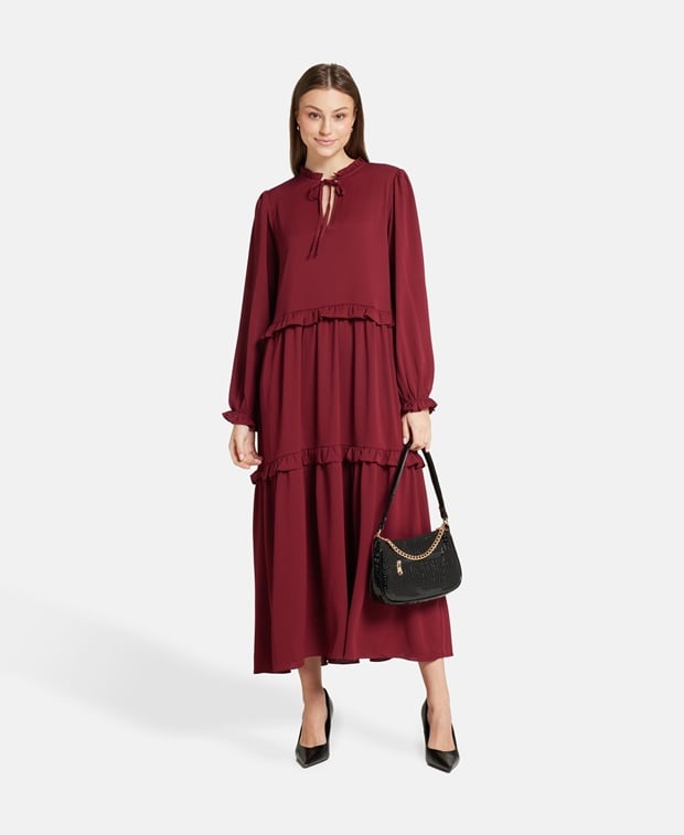 Rüschenkleid
