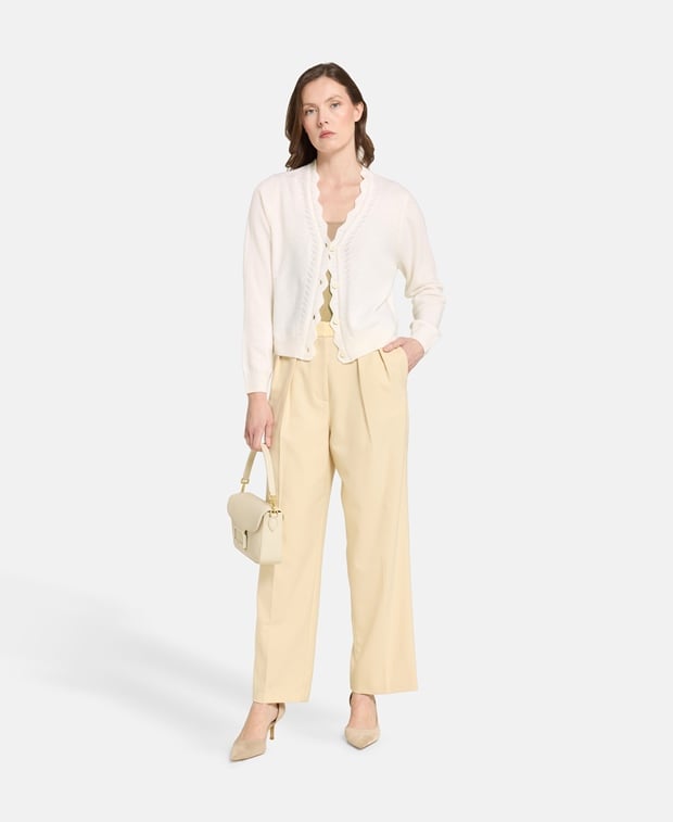 Kaschmir-Strickjacke