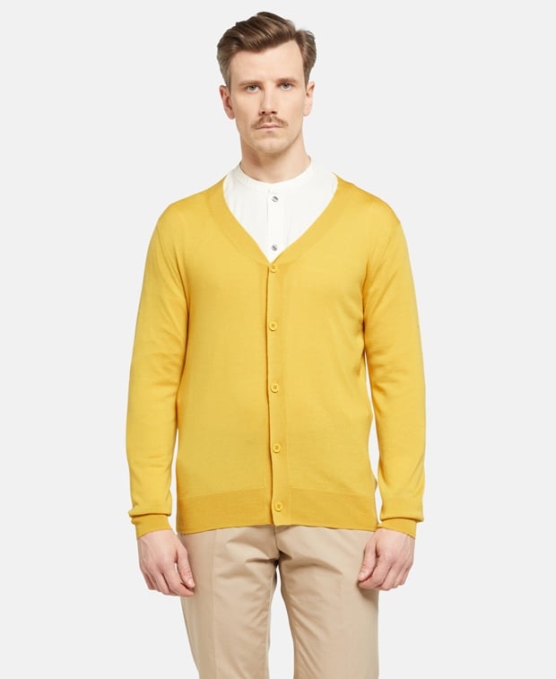 Woll-Strickjacke