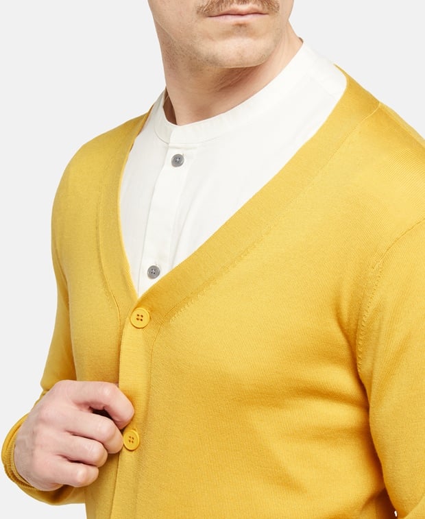 Woll-Strickjacke