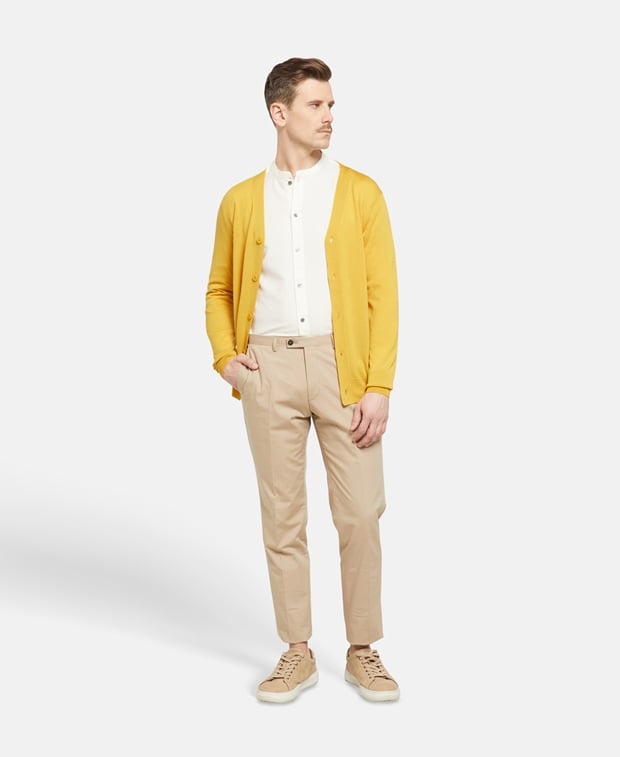 Woll-Strickjacke