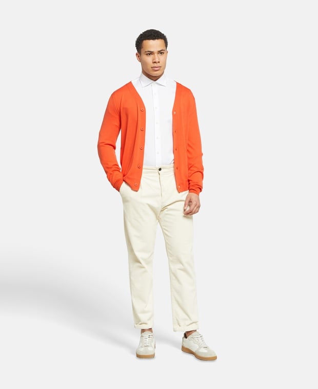 Woll-Strickjacke