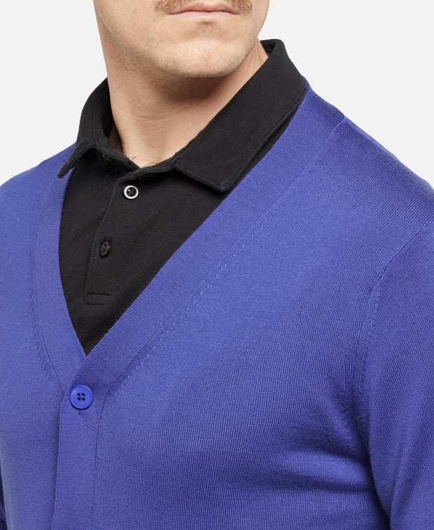 Woll-Strickjacke
