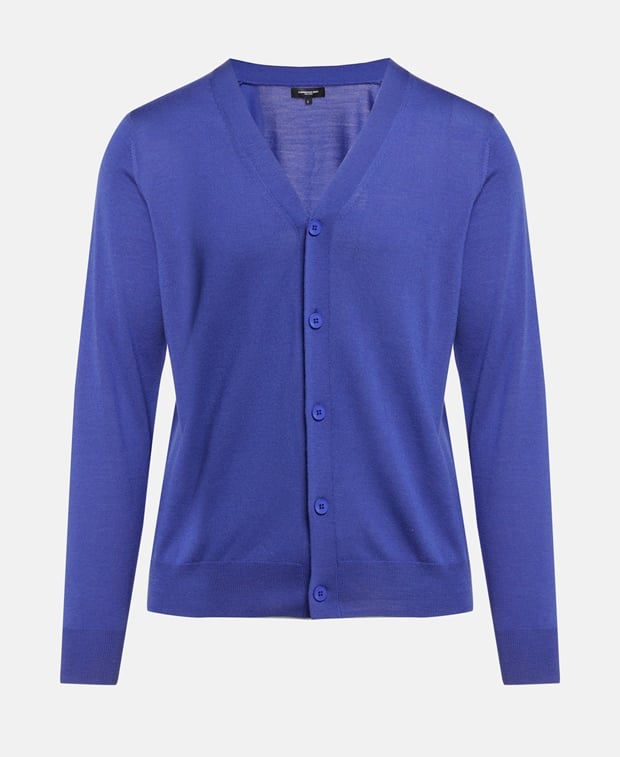 Woll-Strickjacke