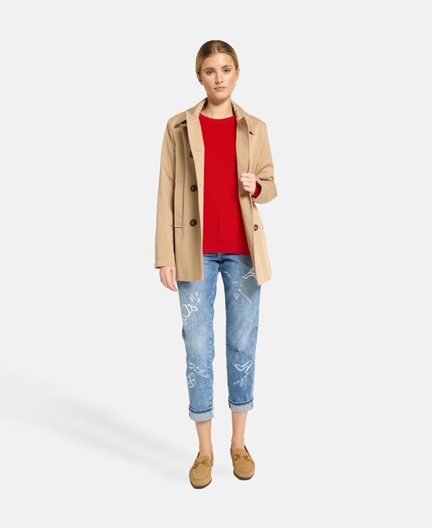 Langarmpullover