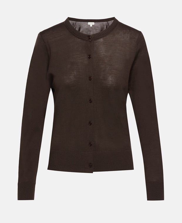 Woll-Strickjacke
