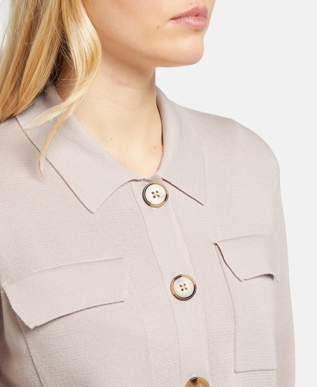 Woll-Strickjacke