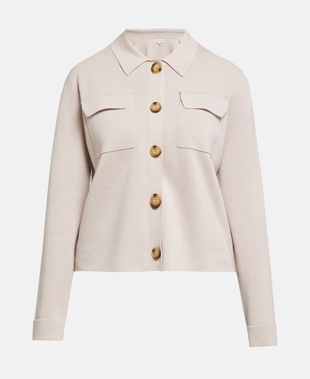 Woll-Strickjacke
