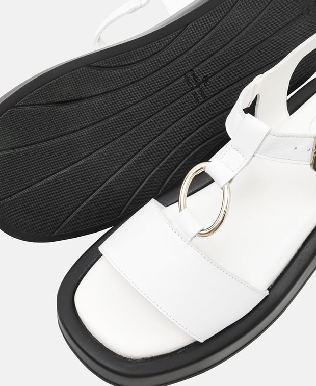 Plateau-Sandalen