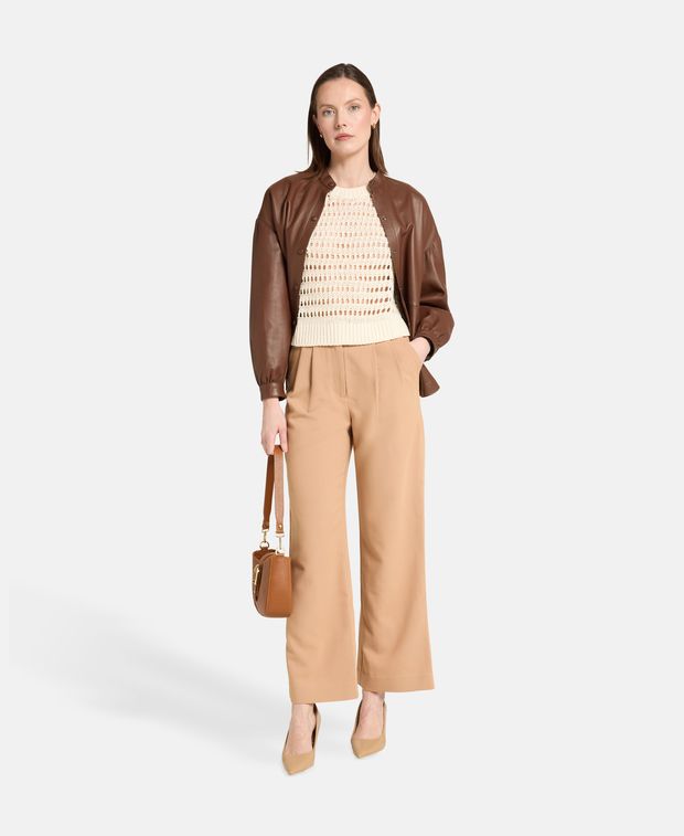 Leinenpullover