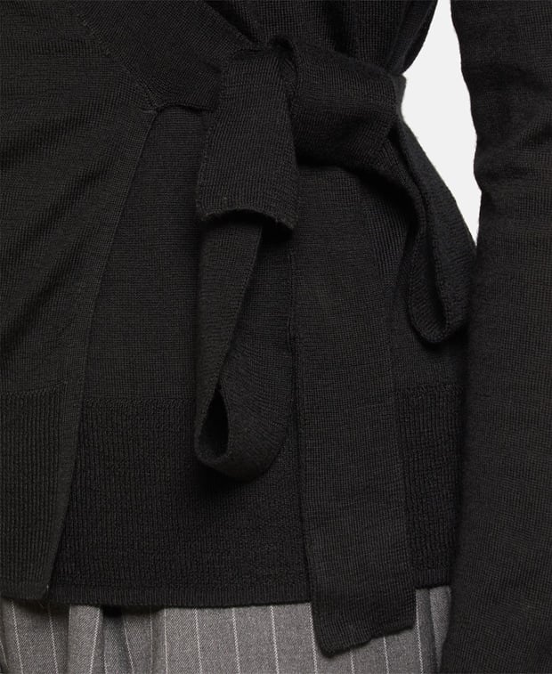 Woll-Strickjacke